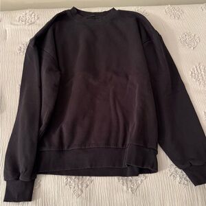 Original Nuuds Black Crewneck Sweatshirt Cotton Polyester Women’s Small S